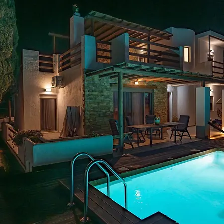 Apollonas & Sibylla - Luxury With Pool 别墅